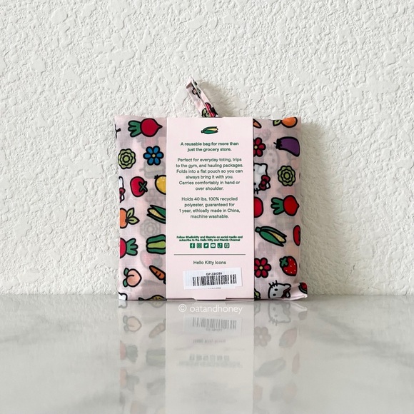 BAGGU Hello Kitty Icons Standard Reusable Bag - Picture 2 of 2